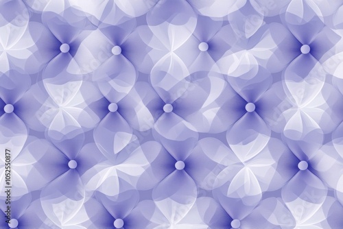 background with translucent purple flowers, kaleidoscope