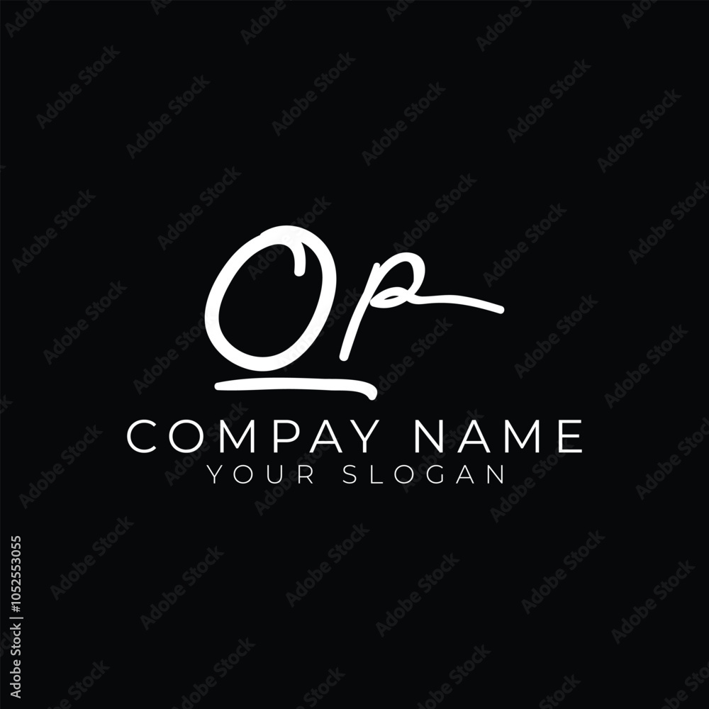 Q P initial letter handwriting and signature logo. QP hand drawn calligraphy lettering vector for real estate, beauty, photography, letter logo design Q P initial letter handwriting and signature logo. QP hand drawn calligraphy lettering vector for real estate, beauty, photography, letter logo design