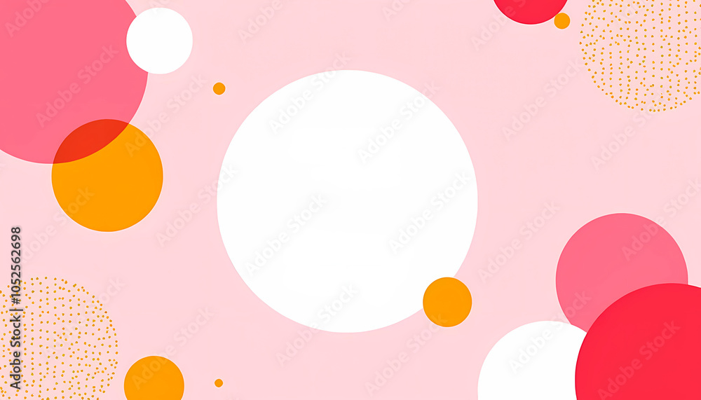 Colorful abstract background design with circles in vibrant shades for creative projects
Colorful abstract background design with circles in vibrant shades for creative projects