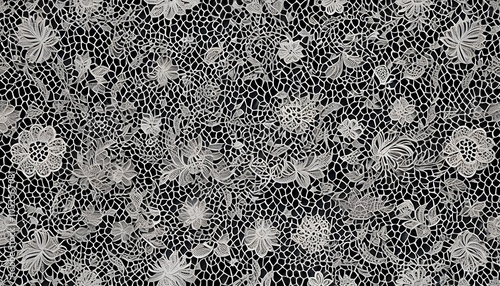 Delicate lace texture showcasing intricate patterns for romantic and vintage-inspired designs in generative AI art