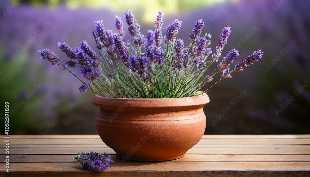 Obraz premium View of Plant with flowers on plain background