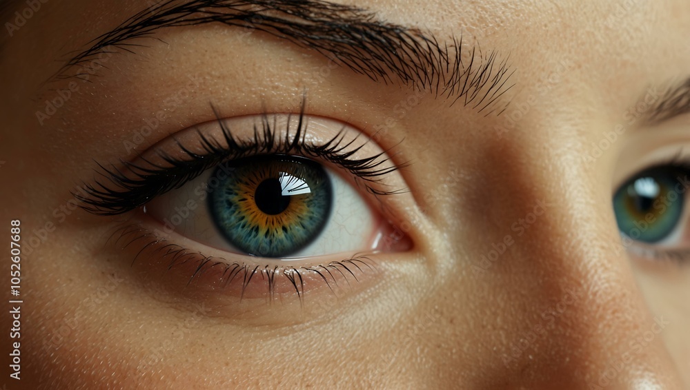 Naklejka premium Simple eye illustration.