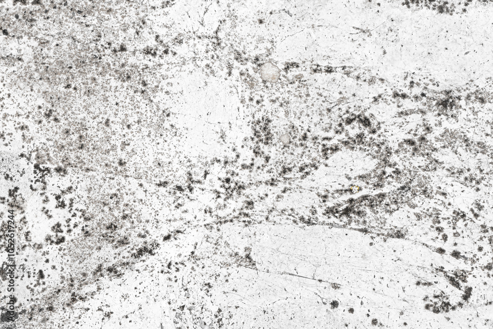 Obraz premium Grunge texture wall with a vintage, abstract design. Rough, old surface. This backdrop combination of concrete and marble elements. Distressed, grainy pattern. White noise pattern. Overlay art.