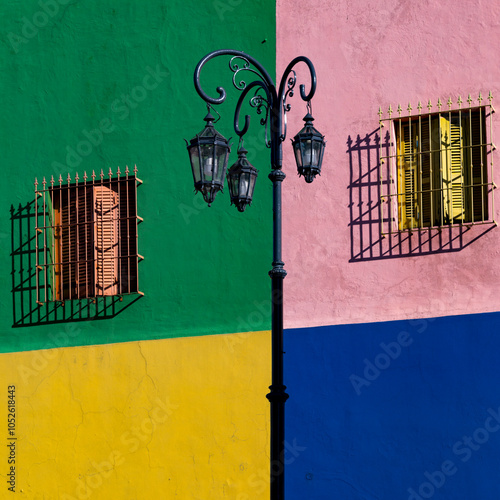 Caminito Street area. La Boca, Buenos Aires.