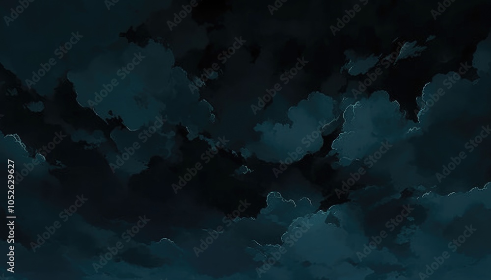 Dark Clouds Rolling In, Stormy Sky with Dramatic Lighting and Textures Dark Clouds Rolling In, Stormy Sky with Dramatic Lighting and Textures