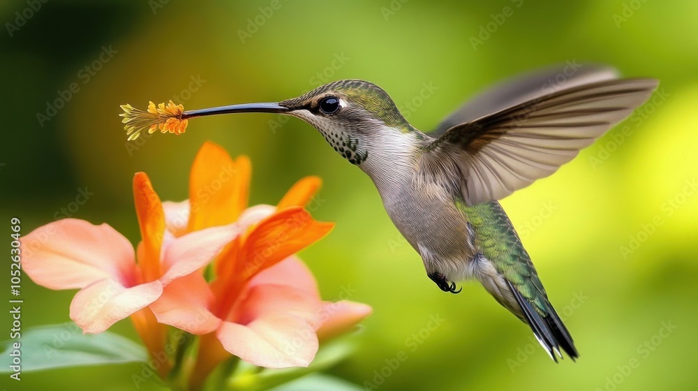 Fototapeta premium Hummingbird in Flight