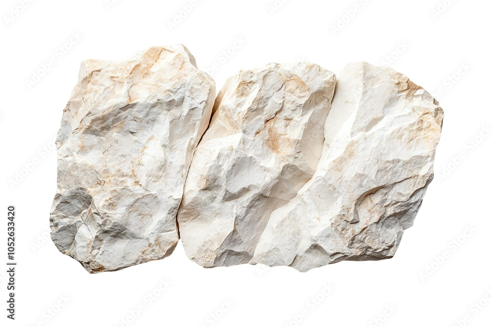 Close-up view of two rough, natural white rocks showcasing unique textures and patterns, perfect for backgrounds or designs. Close-up view of two rough, natural white rocks showcasing unique textures and patterns, perfect for backgrounds or designs.