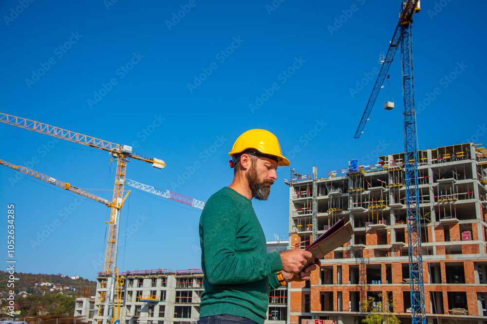 Engineers are working on the construction site. Engineers are working on the construction site.