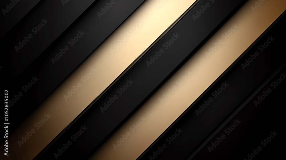 Sleek Black and Gold Backdrop With Diagonal Lines and Modern Gradients Sleek Black and Gold Backdrop With Diagonal Lines and Modern Gradients