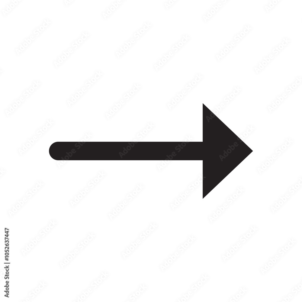 Arrow icon. flat style Arrow symbol. simple Arrow icon on a white background. Arrow icon. flat style Arrow symbol. simple Arrow icon on a white background.