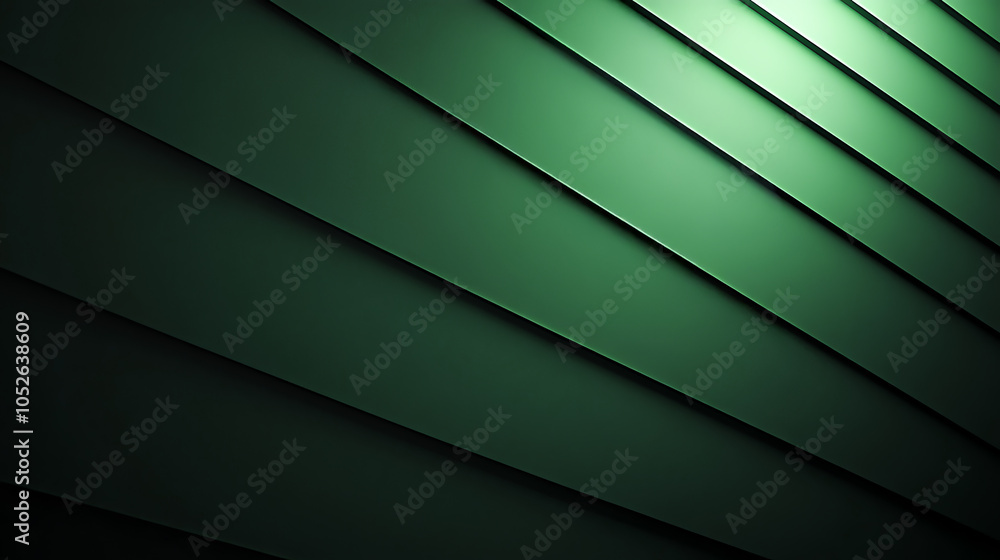 Obraz premium Artistic Green Gradient Lines Creating a Modern Tech Atmosphere for Creative Designs
