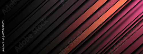 Dynamic Gradient Lines Creating a Tech-Inspired Background in Vibrant Hues at Twilight