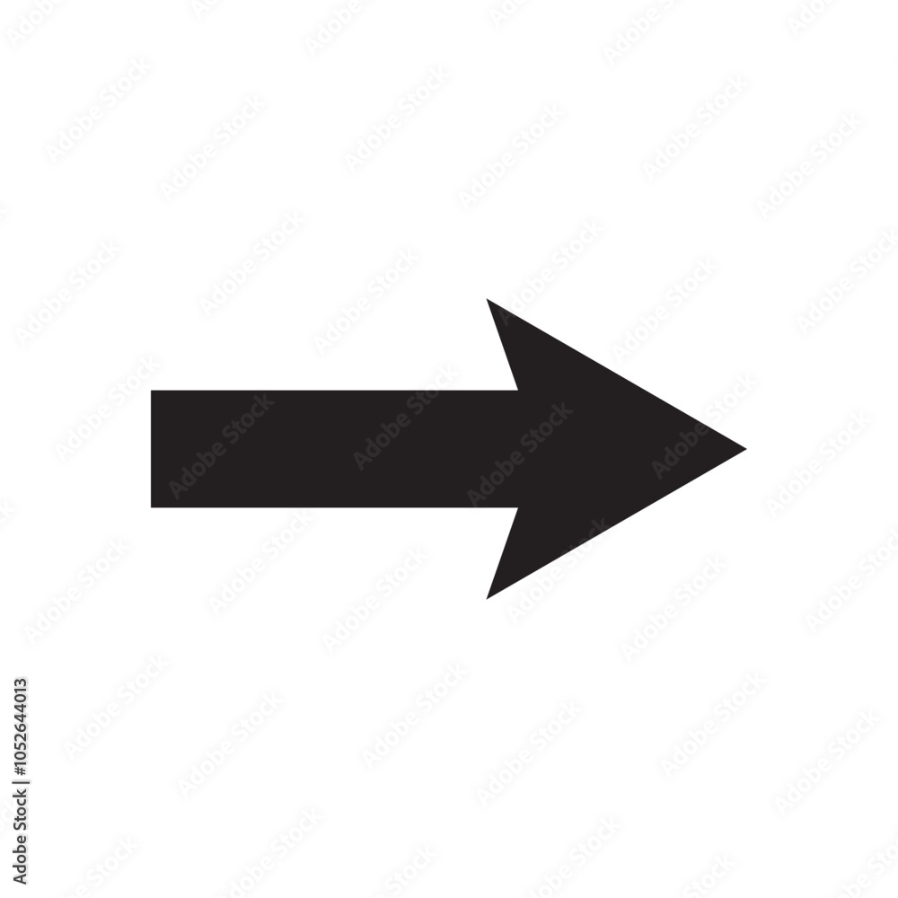 Arrow icon. flat style Arrow symbol. simple Arrow icon on a white background. Arrow icon. flat style Arrow symbol. simple Arrow icon on a white background.