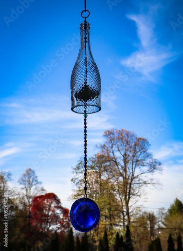 wind chime in the fall