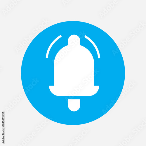 Bell icon. Notification bell icon. vector illustration.