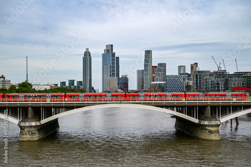 Grosvenor Bridge - London, UK photo