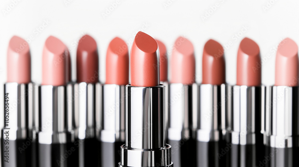 Lipstick collection. Black background. Lipstick collection. Black background.