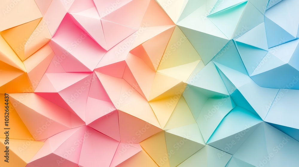 Colorful Geometric Paper Texture Background Colorful Geometric Paper Texture Background