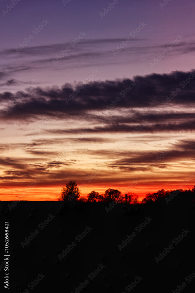 Dramatic Colorful Sunset Sky over Mediterranean Sea. Clouds with Sunrays. Cloudscape Nature Background. Panorama Dramatic Colorful Sunset Sky over Mediterranean Sea. Clouds with Sunrays. Cloudscape Nature Background. Panorama