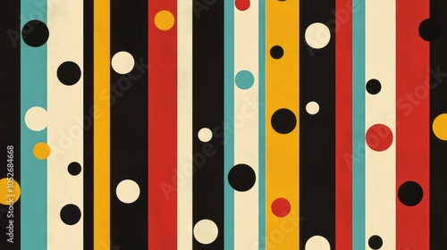 A playful geometric pattern...