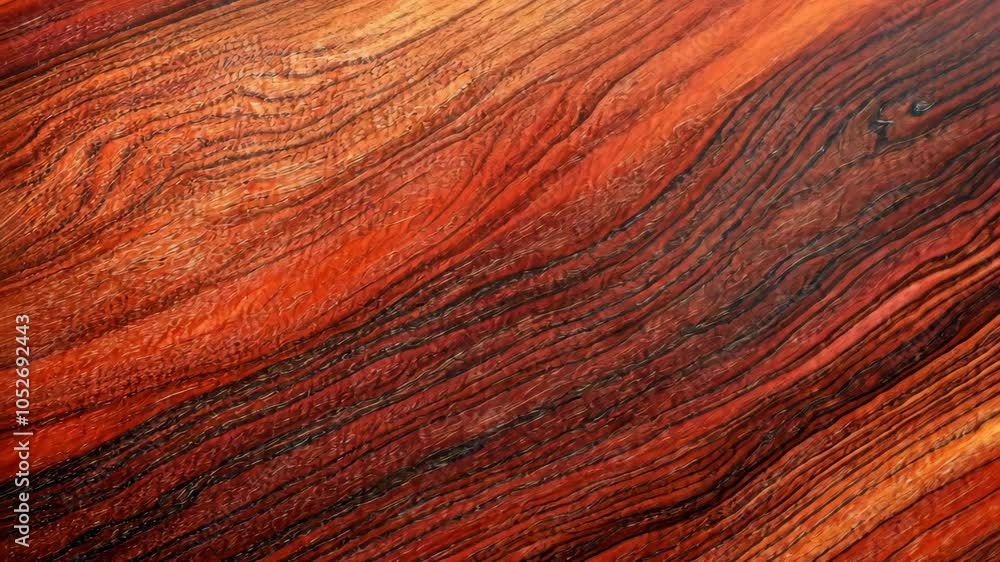 A close-up of a rich, red wood grain pattern A close-up of a rich, red wood grain pattern