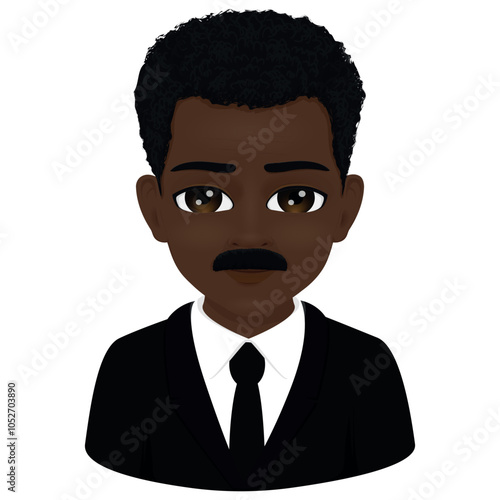 portrait of african male teacher