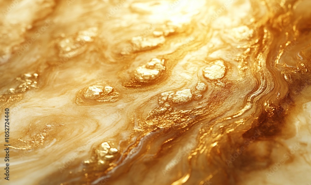 Gold Marble Background for Product Presentation