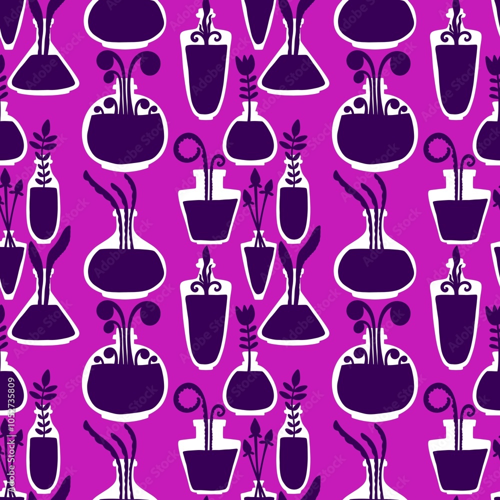 Halloween witch bottle season poison pattern for wrapping paper and fabrics Halloween witch bottle season poison pattern for wrapping paper and fabrics