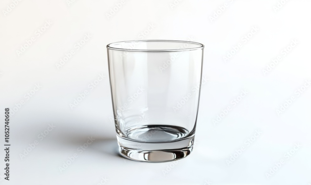 glass isolated on a white background glass isolated on a white background