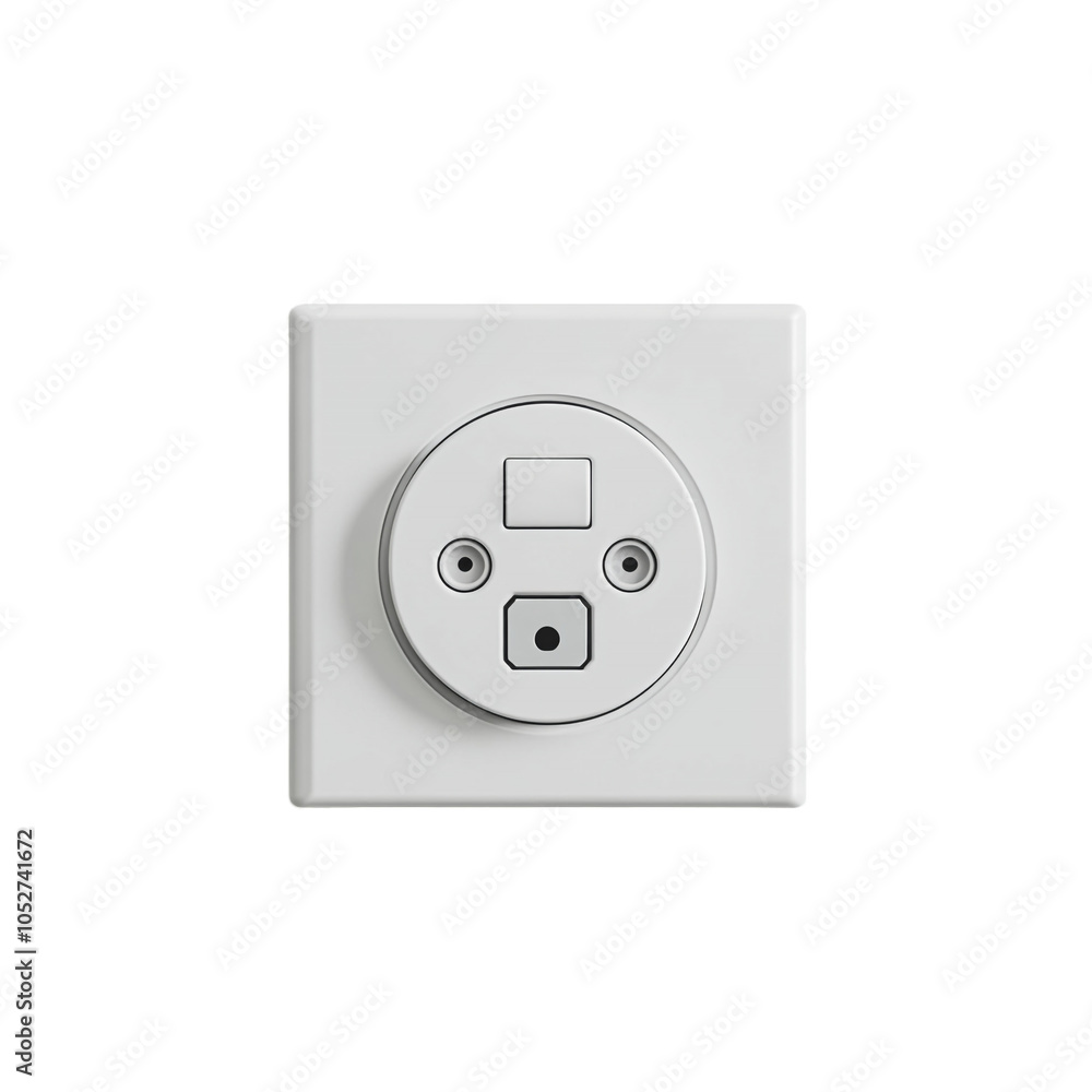 premium fireproof outlet mounted on at ransparent background premium fireproof outlet mounted on at ransparent background