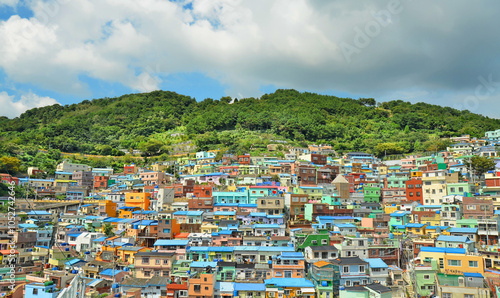 Gamcheon Culture Village (Korean: 감천문화마을) is a town within Gamcheon-dong, Saha District, Busan, South Korea. photo