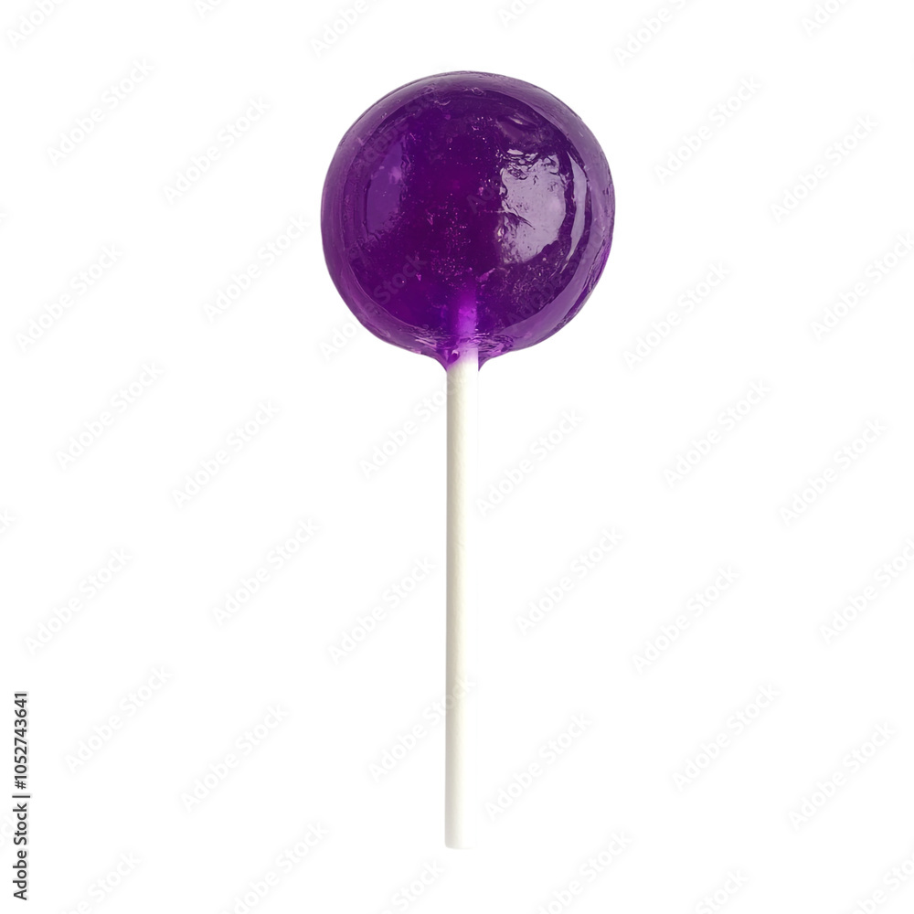 purple lollipop on a transparent background purple lollipop on a transparent background