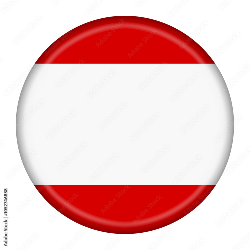 A Tahiti flag button 3d illustration with clipping path A Tahiti flag button 3d illustration with clipping path