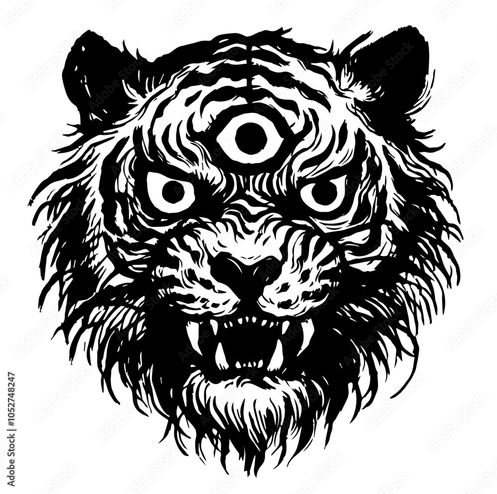 Fototapeta premium Tiger 3 Eyes