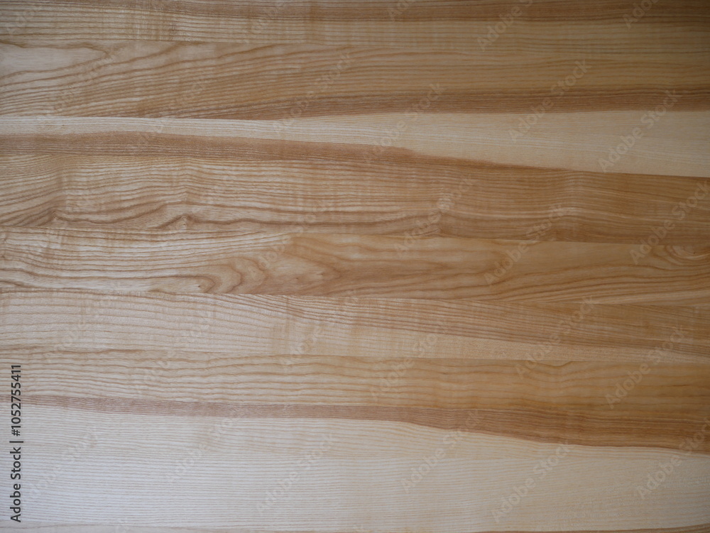 Obraz premium Wood texture background, cutting board of ash, Texture of European ash, Veneer made of natural wood, Raised wood grain texture - Fraxinus excelsior, European ash, Common ash