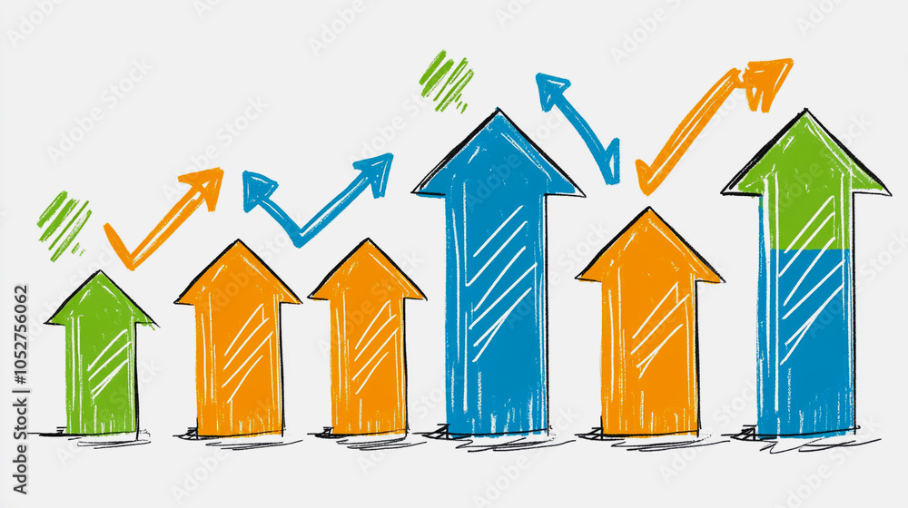 abstract business man stands on the peak of success amid tall, innovative Arrows point the way to success. and graphs with statistics to analyze business potential and predict future developments in
abstract business man stands on the peak of success amid tall, innovative Arrows point the way to success. and graphs with statistics to analyze business potential and predict future developments in