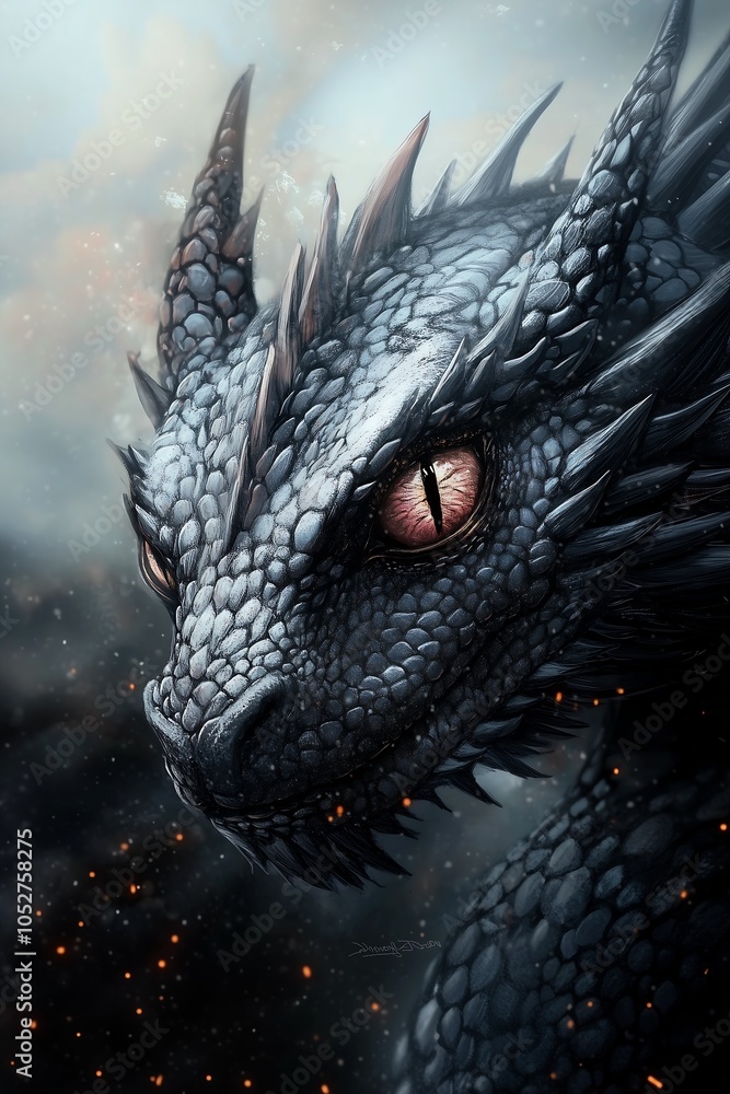 dragon red eyes black body gorgeous portrait glowing grey princess reptilian ready strike imperium azure inspiring ember dragon red eyes black body gorgeous portrait glowing grey princess reptilian ready strike imperium azure inspiring ember