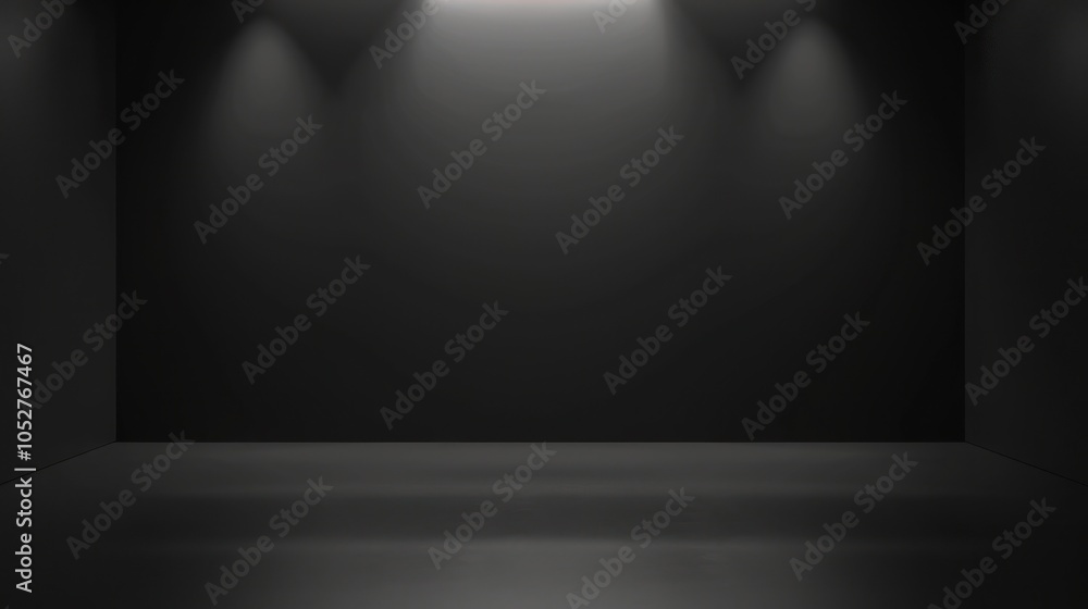 Empty Room With Spotlight Empty Room With Spotlight