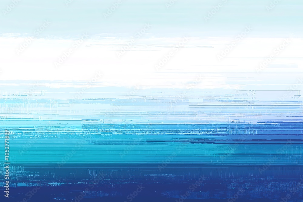 Obraz premium Dégradé océanique abstrait bleu turquoise 
