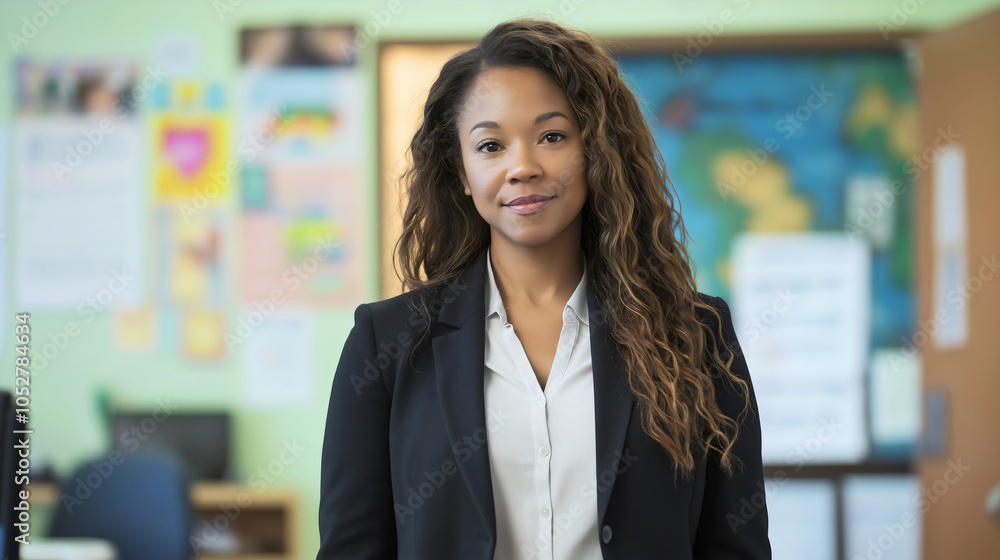 A female school counselor who has chosen the profession of helping children, dedicated to her work and assisting kids in overcoming their challenges, a school counselor with a lot of understanding. A female school counselor who has chosen the profession of helping children, dedicated to her work and assisting kids in overcoming their challenges, a school counselor with a lot of understanding.