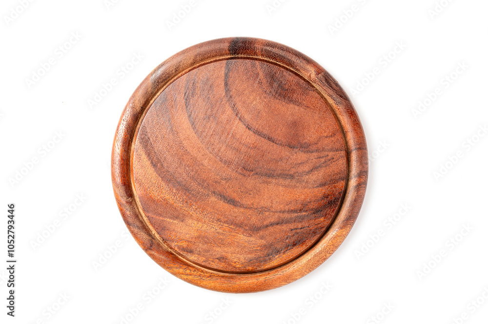 wooden plate ( pizza board ) isolated on white background wooden plate ( pizza board ) isolated on white background