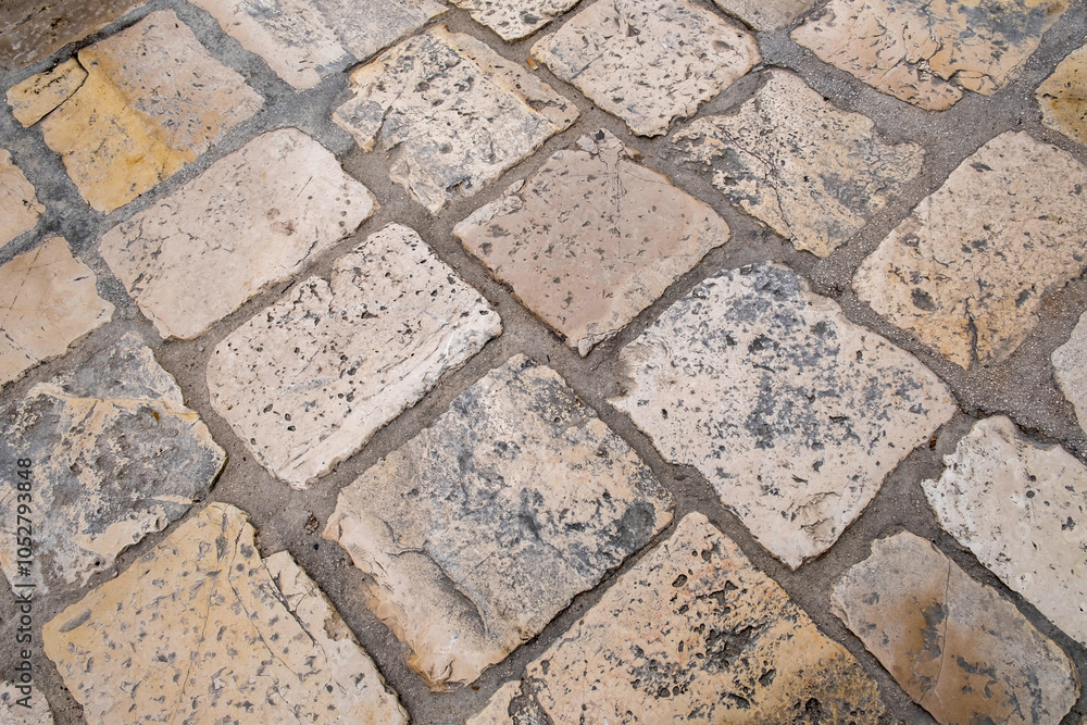 Obraz premium Straßenpflaster, Textur, Hintergrund