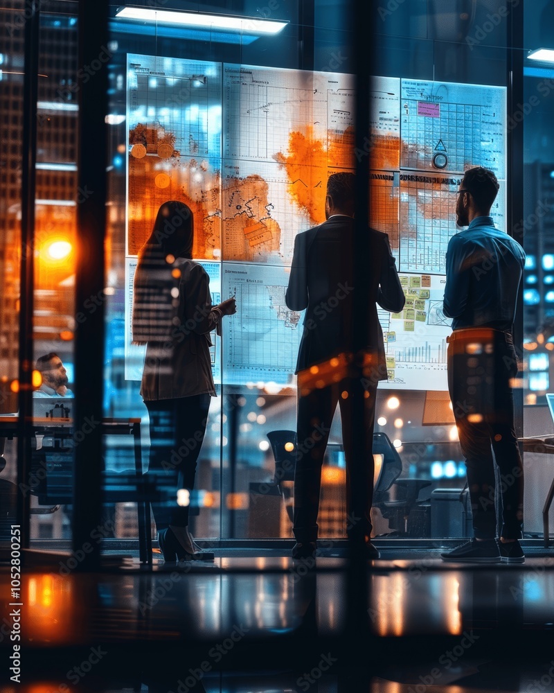 © k - creative team brainstorming project solutions at office meeting professional marketing business staff discussing startup ideas strategy planning teamwork success