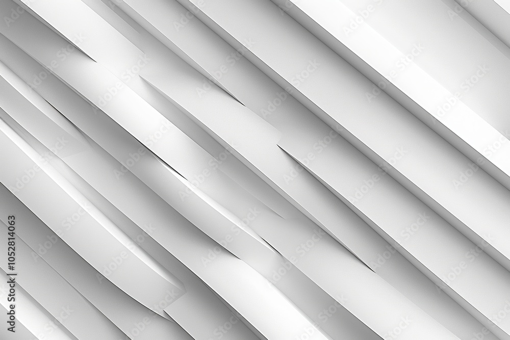 Obraz premium Abstract white textured background with layered, flowing lines creating a dynamic visual effect.