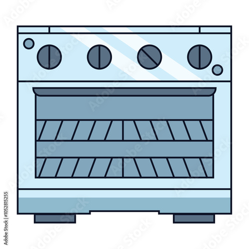 modern convection oven home appliance