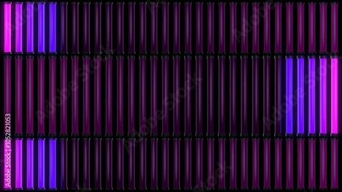 Neon LED Light Show 1, Animation.4K Ultra Full HD 3840×2160. 08 Second Long, Loop