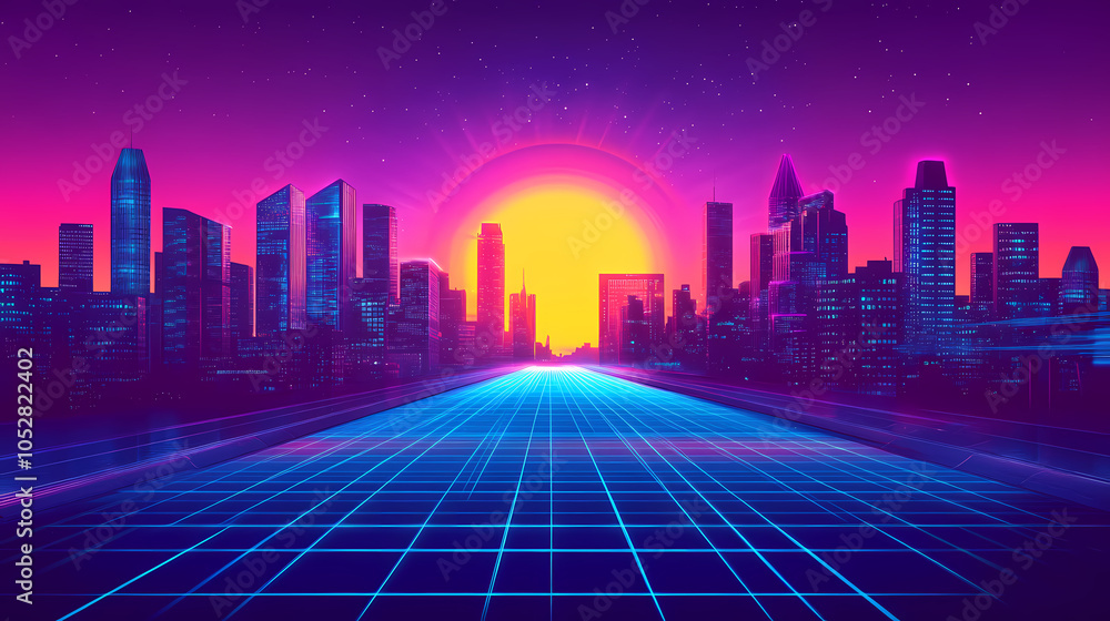 Fototapeta premium city at night