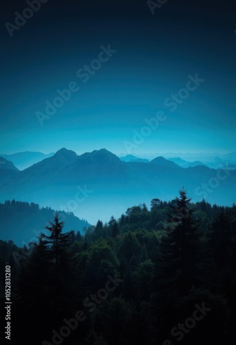 mountains are seen in the distance with a blue sky in the background