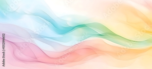 abstract colorful background with waves