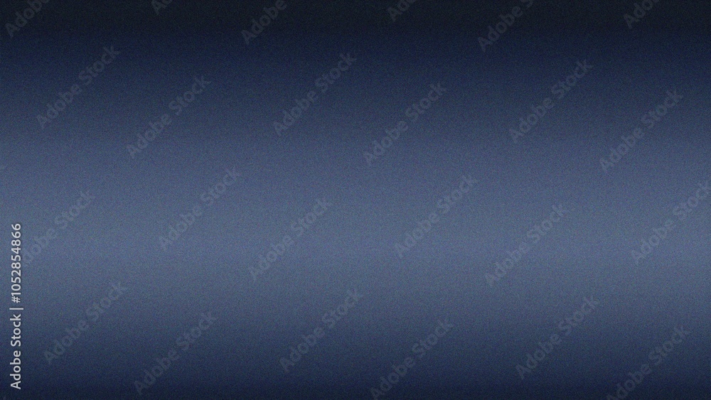 Naklejka premium Blue grainy background noise texture grunge gradient banner header, abstract poster cover backdrop design